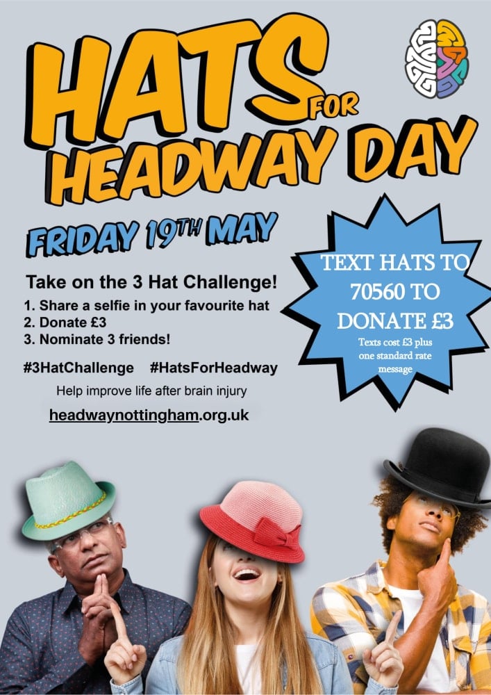 Hats for Headway Day 